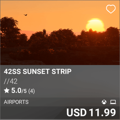 42SS Sunset Strip by //42. USD 11.99